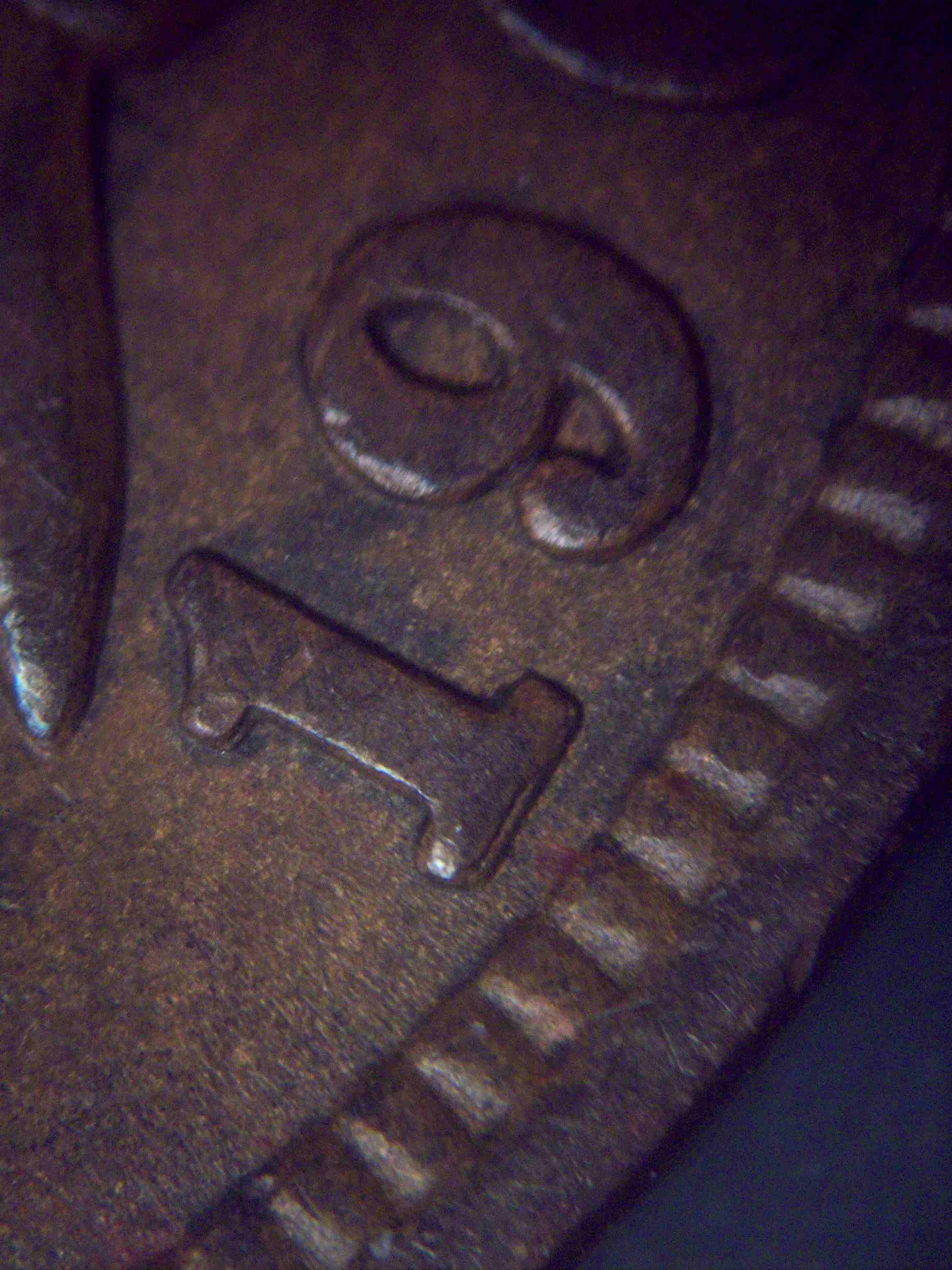 1901-Repounched-Date-Cent